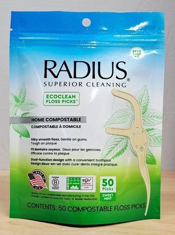 Floss - Ecoclean Picks (Radius)**